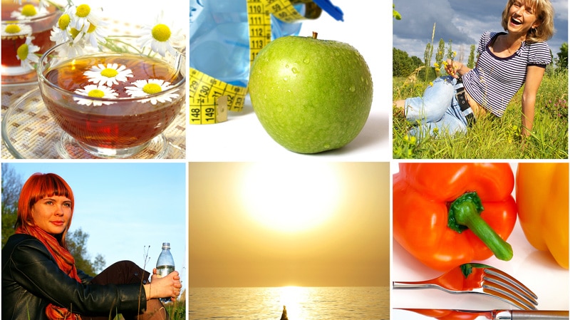 Symbolbild mit Tipps zum Fasten und Gesundbleiben