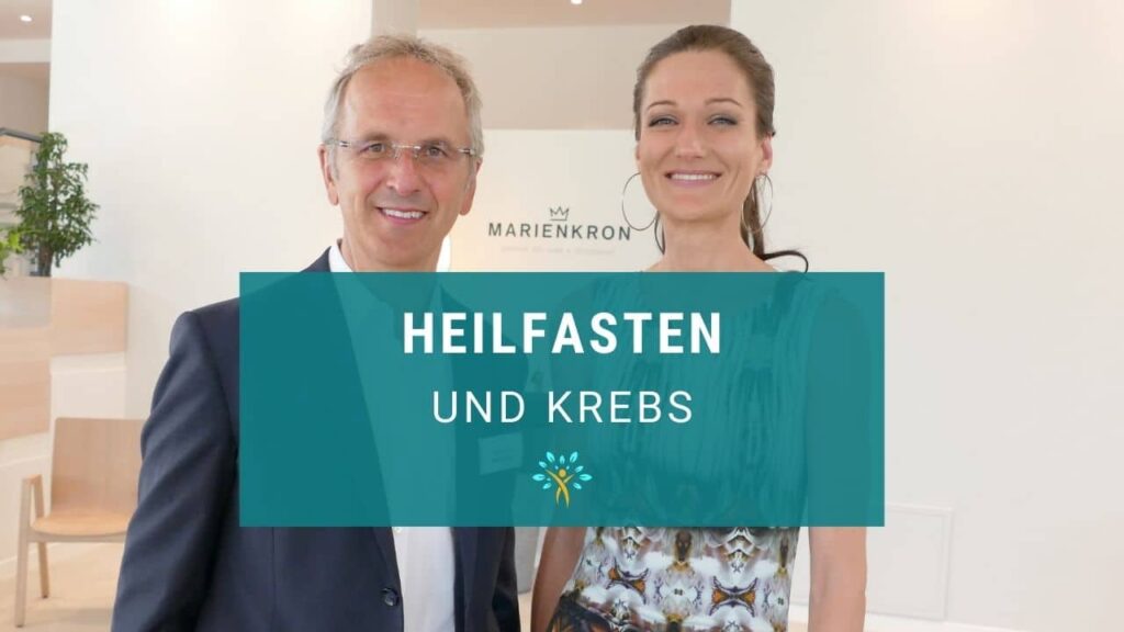 Prof. Dr. Andreas Michalsen und Mag. Sandra M. Exl bei einem Interview